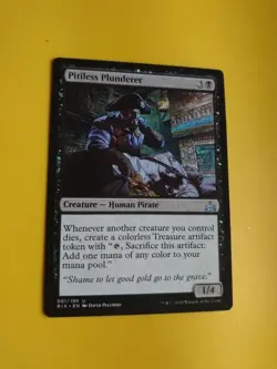 Pitiless Plunderer . RIX Human Pirate. Magic the Gathering Card. - Image 3