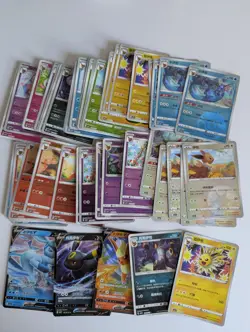 Chinese Pokemon Gem Pack Vol 2 Eeveelution 50 Card Bundle - No Duplicates 1 - Image 1