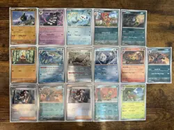 Pokemon White Flare 16 Pokeball Card Bundle - 046 052 084 043 023 066 021 079 - Image 1