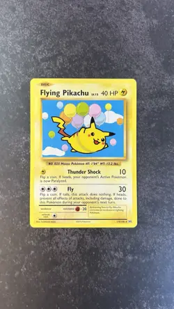 [LP] Pokemon TCG Flying Pikachu Evolutions Card 110/108 Regular Secret Rare - Image 3