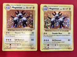 Lot Of 2 Pokemon Card Magneton #38/108 Evolutions Holo Rare - Image 1