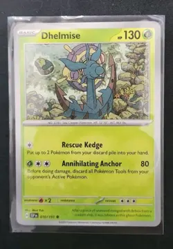 Dhelmise 010/191 Pokemon TCG Card SSP SURGING SPARKS Near Mint NM - Image 1