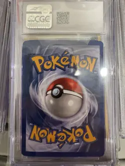 CGC 7.5 Machamp 1999 Base Set 1st Edition 8/102 Holo Pokemon Card beauty - Image 2