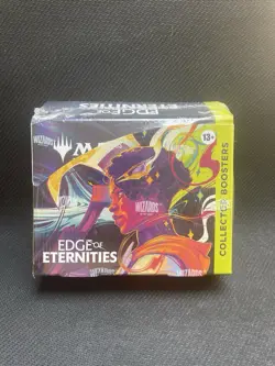 Sealed in hand Edge of Eternities Collector Booster Box MTG - Image 1