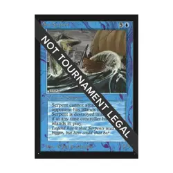 WOTC MtG International Ed. Sea Serpent (C) NM - Image 1