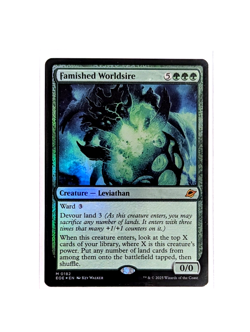 Famished Worldsire M 0182 Foil MTG Edge Of Eternities EOE EN NM/M - Image 1