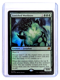 Famished Worldsire M 0182 Foil MTG Edge Of Eternities EOE EN NM/M - Image 3