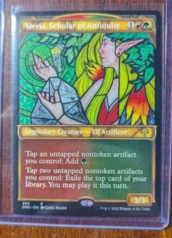 MTG Meria, Scholar of Antiquity (Showcase) Dominaria United Regular NM - Image 1
