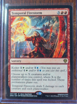MTG Temporal Firestorm - Dominaria United Magic: The Gathering NM - Image 1