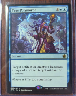 MTG True Polymorph - Adventures in the Forgotten Realms NM - Image 1