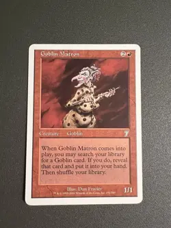 MTG - Goblin Matron - Seventh Edition - MP - Red - Image 1