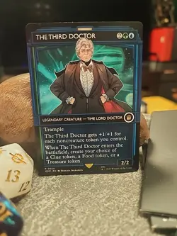 MTG THE THIRD DOCTOR - Showcase - Doctor Who Commander #0554 - Image 1