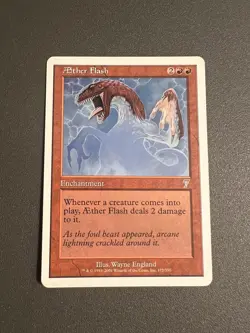 1 x Aether Flash - 7th Edition - LP - MTG - Red - Magic - Image 1