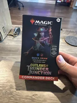 Magic MTG Outlaws of Thunder Junction Quick Draw Commander Deck New Sealed - Image 1