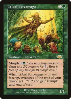 MTG - Tribal Forcemage - Legions - X1 - (LP) - - Image 1