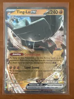 Pokemon Ting-Lu ex 127/193 Paldea Evolved Double Rare Holo NM - Image 1