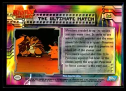 1999 Topps Mewtwo Strikes Back The Ultimate Match #34 Non Foil Pokemon Card - Image 2