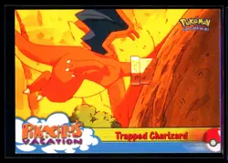 1999 Topps Pikachu's Vacation Trapped Charizard #51 Non Foil Pokemon Card - Image 1