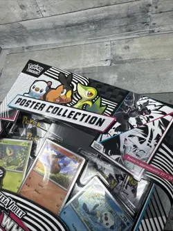 Pokemon TCG SV10.5 Black Bolt & White Flare Unova Poster Collection Box Sealed 196214129214 - Image 5
