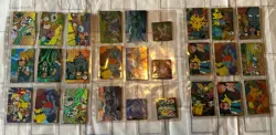 Vintage Assorted Collection Pokemon Cards First Edition Prism Stickers Flipz - Image 2