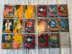 Vintage Assorted Collection Pokemon Cards First Edition Prism Stickers Flipz - Image 4