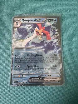 052/193 Quaquaval ex (Double Rare) - Pokemon TCG - Paldea Evolved PAL - Image 1