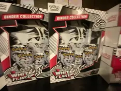 Pokemon TCG White Flare 2x Etbs And 2x Binder Set CollectionSEALED READY TO SHIP - Image 2
