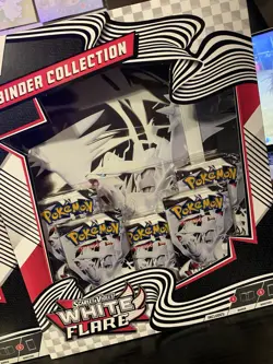 Pokemon TCG White Flare 2x Etbs And 2x Binder Set CollectionSEALED READY TO SHIP - Image 5