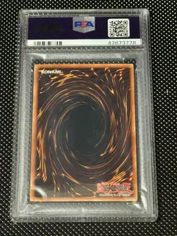 YUGIOH PSA 10 2003 Mask of Accursed LON-019 Super Rare 1st Edition *3778 - Image 2