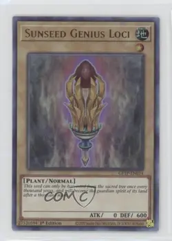 UR - Sunseed Genius Loci 1st Ed. YuGiOh Ghosts From The Past #GFTP-EN014 1md - Image 1