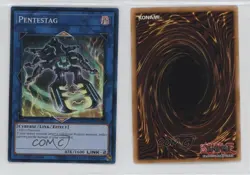 Pentestag (SR) 1st Ed. YuGiOh Structure Deck: Codebreaker #YS18-EN042 0su9 - Image 3