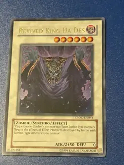 Yugioh Revived King Ha Des CSOC-EN044 Ultimate Rare NM - Image 2