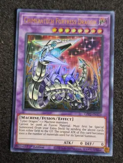 Yugioh Chimeratech Fortress Dragon GFP2-EN123 Ultra Rare 1st Ed NM - Image 1