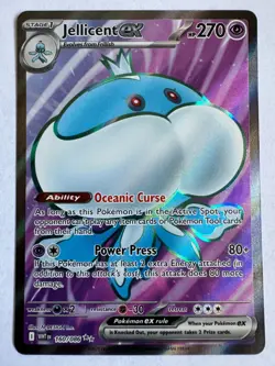 Pokemon TCG Jellicent ex 160/086 Scarlet Violet SV White Flare English NM - Image 1