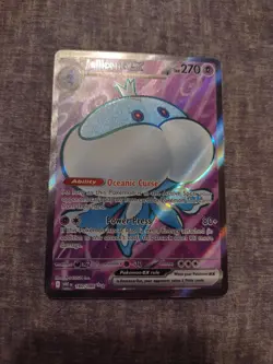 Pokemon TCG Jellicent ex 160/086 Scarlet Violet SV White Flare English NM - Image 2