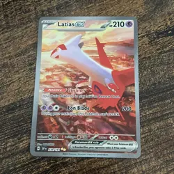 Pokemon TCG Latias EX SIR 239/191- Surging Sparks Latias Card Near Mint NM - Image 1
