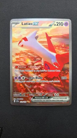 Pokemon TCG Latias EX SIR 239/191- Surging Sparks Latias Card Near Mint NM - Image 2
