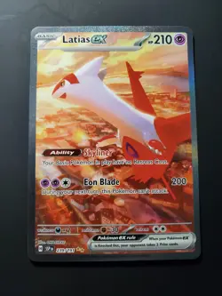 Pokemon TCG Latias EX SIR 239/191- Surging Sparks Latias Card Near Mint NM - Image 1