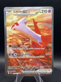 Pokemon TCG Latias EX SIR 239/191- Surging Sparks Latias Card Near Mint NM - Image 1