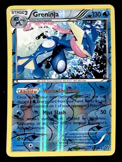 Greninja Reverse Holo XY Base 41/122, EX Pokemon Card - Image 1