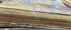 Pokemon Card Lot with binder card pages and big evolutions VMAX EX TCG READ DESC - Image 1