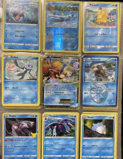 Pokemon Card Lot with binder card pages and big evolutions VMAX EX TCG READ DESC - Image 2