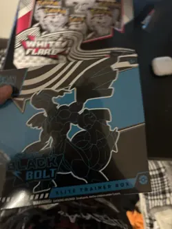 Pokemon Black Bolt Elite Trainer Box Trading Card Game - Image 2