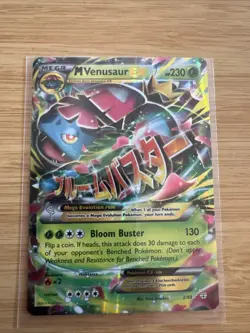 Pokemon TCG M Venusaur EX 2/83 XY Generations Holo Ultra Rare Card - Image 1