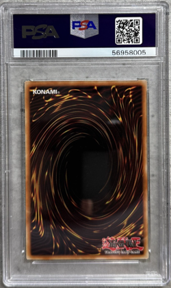 Yugioh Card Darkfire Dragon Rare PSA 10 Gem Mint, LOB Reprint LOB-019, 2010 - Image 2