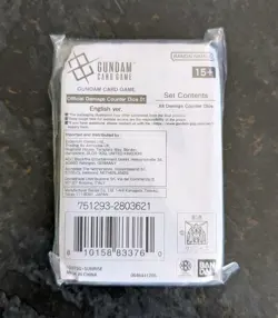 Gundam Card Game Official Damage Counter Dice 01 - English - Image 2