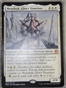 MTG Mondrak, Glory Dominus Phyrexia: All Will Be One 206/271 Regular Mythic - Image 2