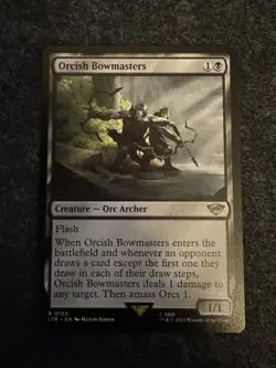[1x] Orcish Bowmasters Near Mint, English Lord of the Rings MTG Magic NM - Image 2