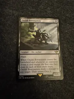 [1x] Orcish Bowmasters Near Mint, English Lord of the Rings MTG Magic NM - Image 3