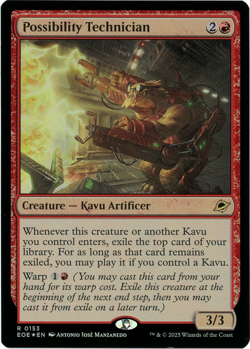 Possibility Technician (Foil) - 0153 - Edge of Eternities - MTG - NM/M - Image 1
